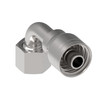 Aeroquip Hose End Crimp 90 Degree Female ORFS Swivel | 1AA16FRB16