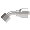 Aeroquip Hose End Crimp 45 Degree Female ORFS Swivel | 1AA8FRA8