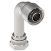 Aeroquip Hose End Crimp 90 Degree Female 37 Degree Swivel | 1AA20FJC20