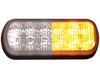 Buyers 8891602 5" Strobe Light 12 LED Amber/Clear 10-30 VDC Low Profile