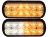 Buyers 8891602 5" Strobe Light 12 LED Amber/Clear 10-30 VDC Low Profile
