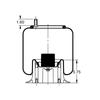 AS-8435 Triangle Contitech Air Spring Bag