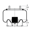 AS-8871 Triangle Contitech Air Spring Bag