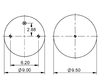 AS-8327 Triangle Contitech Air Spring Bag