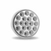 TRUX TLED-4X40 4" Dual Revolution Clear Stop, Turn, Tail & Backup LED 19 Diodes
