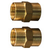 Milton 643 F. Hex Coupling, 1/4" NPT