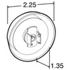 Truck-Lite 30385R 30 Series LED Low Profile Red Round 2" 6 Diode C/M 12v Light