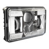 JW Speaker 0551371 Chrome 8800 Evolution2 4" X 6" LED Low Beam Headlight 12V
