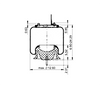 AS-81067 Triangle Contitech Air Spring Bag