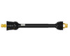 Weasler 14516855 AW36-80 series CV wide angle profile PTO drive shaft with a 1 3/8-6 spline auto-lok tractor and 1 3/4-20 spline clamp