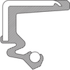 710479 National Rear Axle Wheel Seal for Nissan Frontier, Xterra, Pathfinder