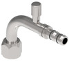 Aeroquip Hose Insert Assembly O-Ring Female Short Pilot 90 Degree | FJ3012-02-1010S