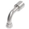 Aeroquip Hose Fitting 757 E Series Crimp 90 Degree Female Pipe NPT -12 Carbon Steel Dura-Kote | 75712E-Z93