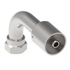 Aeroquip Hose Fitting 757 E Series Crimp 90 Degree Female Pipe NPT -12 Carbon Steel Dura-Kote | 75712E-Z93
