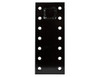 Buyers PM812 6 Position, 12.25" Pintle Hook Mounting Plate