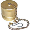 Buyers QDDP242 1.5" Quick Detach Hydraulic Coupler Steel Dust Plug W/Chain