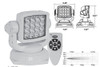 Buyers 1492200 Wireless Remote Waterproof LED Utility Work Spot Light 12-24V