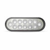 TLED-OX60A Dual Revolution Amber Turn Signal & Marker White Aux LED Oval Light