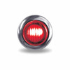 TRUX TLED-BX3RW Dual Revolution 3/4" Red Marker White Aux Mini Button LED Light
