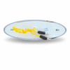 TRUX TLED-G4CA Clear Amber Marker LED Light "Generation 1"