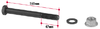 Flagg B1500-59 Kenworth Clamp Bolt Assy