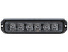 Buyers 8891500 5" Rect Emergency Strobe Light 6 LED Amber 10-24v