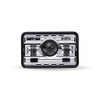TRUX TLED-H6 4" x 6" Chrome LED Projector Headlight Low Beam