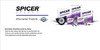 25-676X Dana Spicer Select 1810 Series U-Joint Half Round Yoke W/Hardware