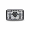TRUX TLED-H11 4" x 6" Chrome Heated LED Projector Headlight High Beam