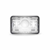 TRUX TLED-H11 4" x 6" Chrome Heated LED Projector Headlight High Beam