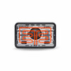 TRUX TLED-H11 4" x 6" Chrome Heated LED Projector Headlight High Beam