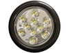 Buyers 5624310 4" Round Light 10 LED Clear Backup w/ Grommet & Plug