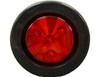 Buyers 5622514 2.5" Round 4 LED Red Marker w/ Grommet & Plug