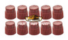 16-3444 MEI Truck Air A/C Service Caps-Red