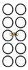 16-4102E MEI Truck Air #8 Ez Fitting Oring/SOLD INDIVIDUALLY