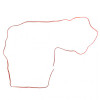 PAI 131660 Cummins ISX Timing Cover Gasket Replaces 4962721