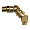Milton S-3202 Right Angle 90 Degree Grease Gun Coupler , 1000 PSI, 1/8" NPT