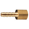 Milton 605-2 1/4" F. Solid End, 3/8" ID Hose