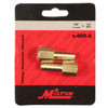 Milton 605-2 1/4" F. Solid End, 3/8" ID Hose