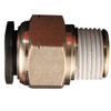 Milton 2200-13 Straight - Tube 1/2" OD - 3/8" MNPT