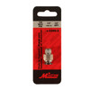 Milton 2200-2 Straight - Tube 1/4" OD - 1/8" MNPT