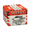 Milton 2200-9 Straight - Tube 3/8" OD - 1/4" MNPT