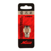 Milton 2200-9 Straight - Tube 3/8" OD - 1/4" MNPT