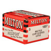 Milton 1857BK 1/2" Male Plug G-Style