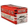 Milton 1767BK 3/8" Male Straight Thru Plug