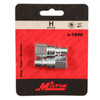 Milton 1840BK 1/4" Female Plug H-Style