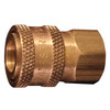 Milton 1765BK 3/8" Female Straight Thru Coupler