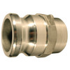 Milton 2006-4 Style-F - 1 1/2" NPT x Male Adapter