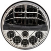 NIGHTHAWK 7" Round LED Headlight for Harley Hummer Jeep Wrangler CJ TJ JK