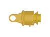 Weasler 580-7606 AW35 series overrunning clutch yoke with 1 3/8-6 spline bore and spring-lok